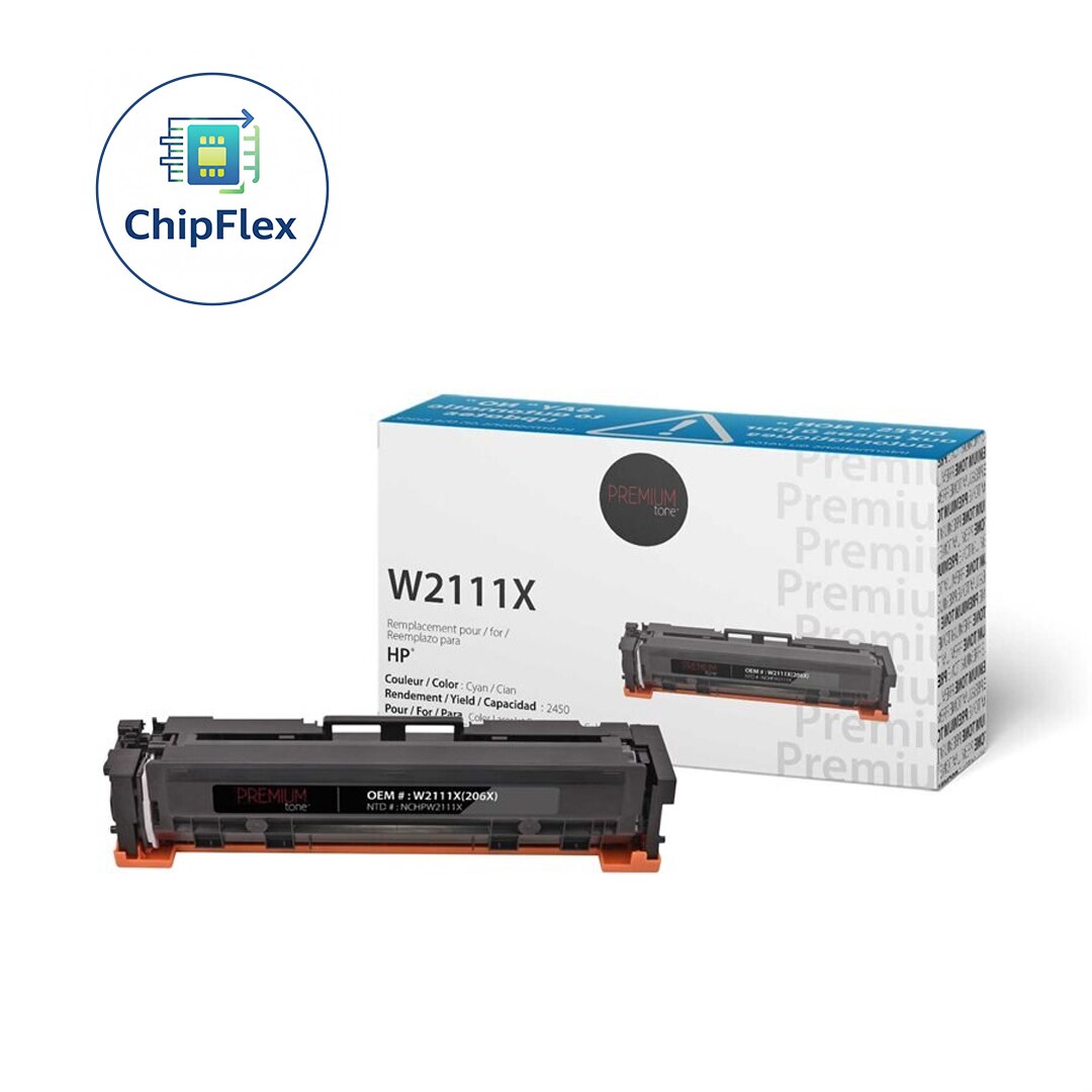 HP W2111X / 206X Compatible Toner YRTS Cyan 2.4K